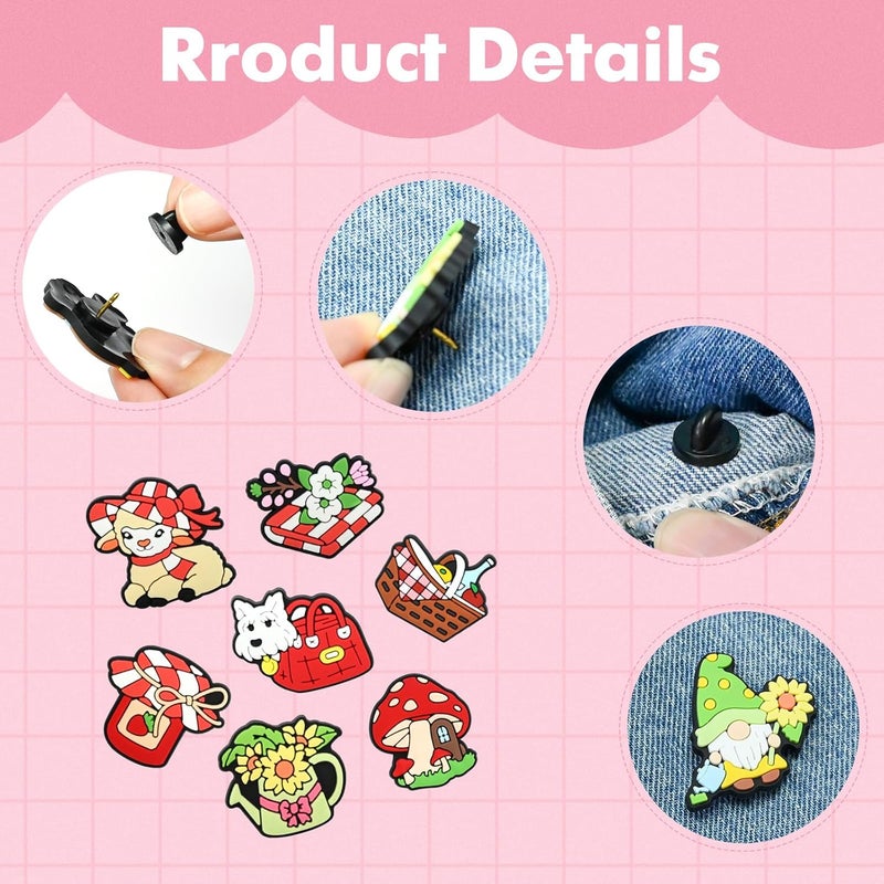 Ibuclein Pins for Backpacks DIY kawaii Lapel Pins Badges Bulk Cute Brooch Pin Funny Button Pin for Girl Bags Cloths Decor Accessories gifts - Image 5